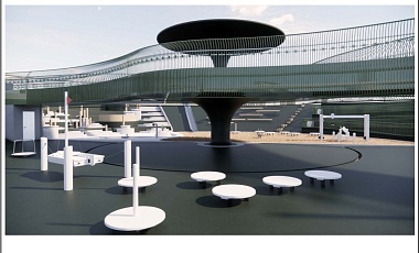 В Рязани начали строить разноуровневую детскую площадку в 1800 квадратных метров