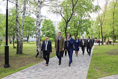 Павел Малков посетил Пронский район и Рязанскую ГРЭС