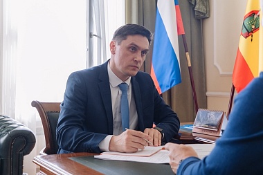 Спикер Рязанской облдумы Аркадий Фомин встретился с главой Ермишинского округа