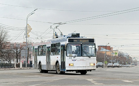 В Рязани изменили маршруты троллейбусов №№ 3 и 9 из-за засора коллектора