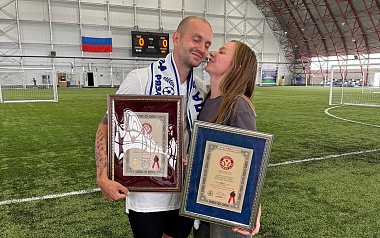  Рязанец Руслан Немировский прошел 21 километр, набивая футбольный мяч