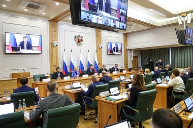Аркадий Фомин принял участие в заседании Президиума Совета законодателей РФ