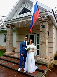 Огненные пары августа: Рязанский ЗАГС показал фото свадеб 