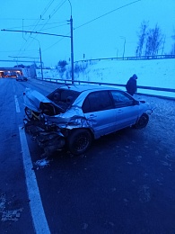В Рязани ищут свидетелей утренней аварии на Московском шоссе