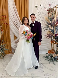 Джинсы и клетка: ТОП фото самых эффектных свадеб осени в Рязанской области