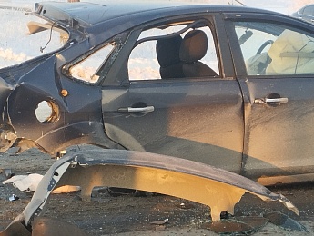 Три человека пострадали в массовой аварии в Рязанской области 24 января