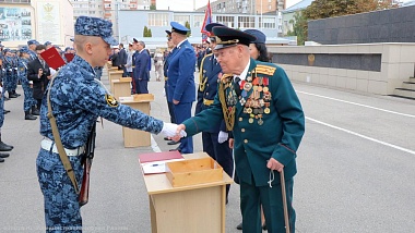 Рязанские первокурсники Академии ФСИН приняли присягу 