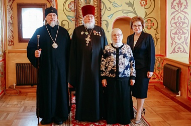 Рязанского священника и его супругу поздравили с золотой свадьбой