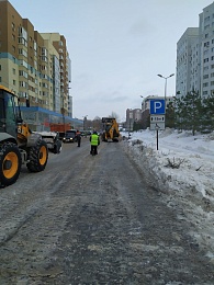 Сорокина поблагодарила рязанских застройщиков за помощь в уборке снега 