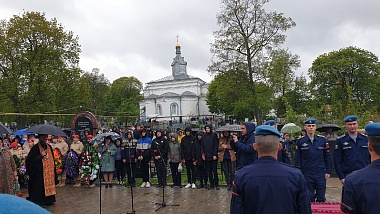 В Скопине простились с героически погибшим на Украине ефрейтором Николаем Яровым 