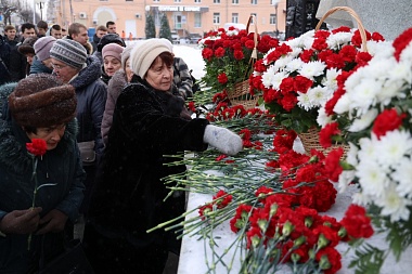 В Рязани прошла памятная церемония в честь Дня воинской славы