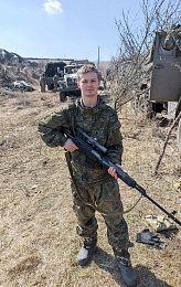 В Рязанской области простились с героически погибшим в спецоперации Виталием Свиридовым