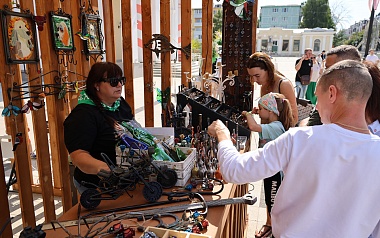 Губернатор Павел Малков посетил фестиваль кузнецов на Рязанской ВДНХ