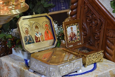 В Рязанскую область доставили мощи блаженной Матроны Московской и Николая Чудотворца