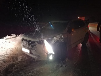 В Шацком районе 26-летний пензенец на Chevrolet Lanos пострадал в ДТП с Haval 