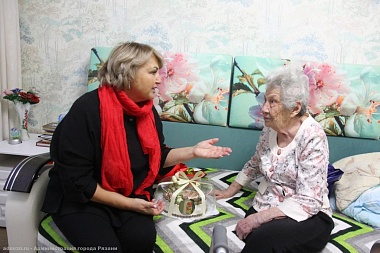 В Рязани отпраздновала вековой юбилей ветеран ВОВ Бася Митрофанова