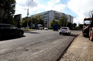 Глава Рязгордумы Татьяна Панфилова проинспектировала ремонт 4-х дорог