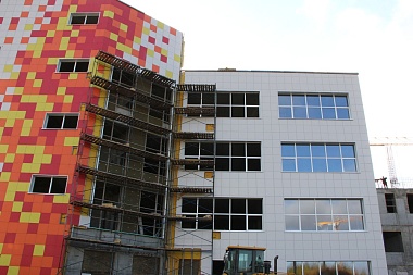 Школу в Олимпийском городке в Рязани строят по графику