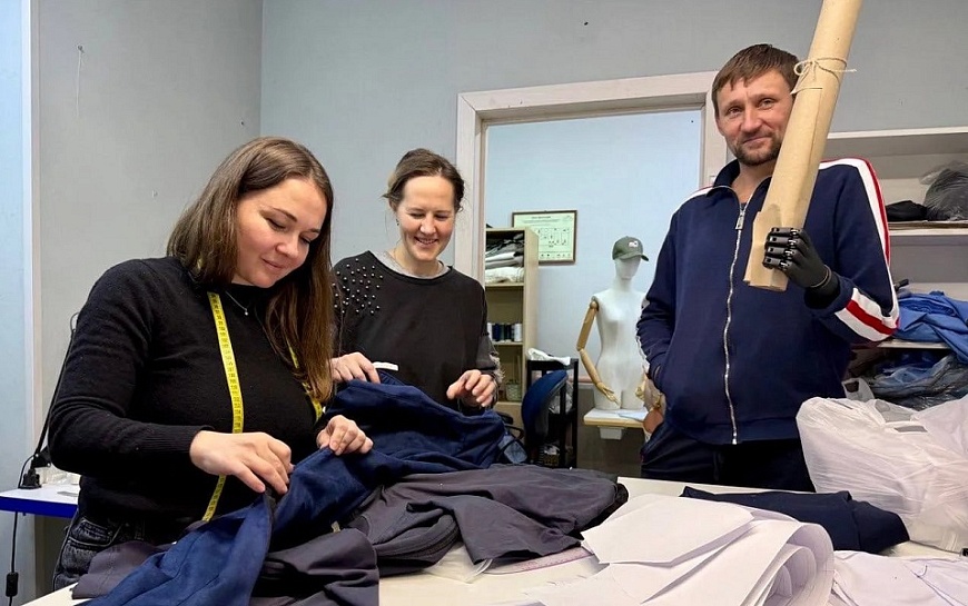 В Рязани начали шить адаптивную одежду для ветеранов СВО