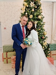 Рязанский ЗАГС показал фото свадеб зимы 2023-2024