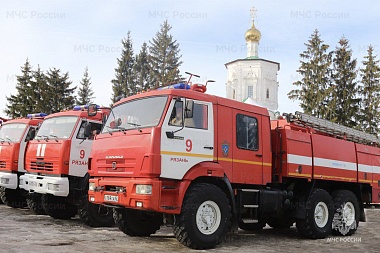 МЧС провело II этап командно-штабного учения в Солотче