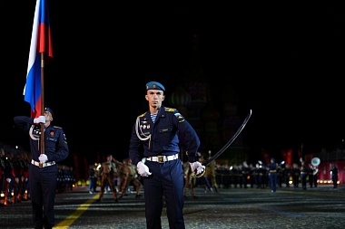 Курсанты Рязанского училища ВДВ выступили на фестивале «Спасская башня»