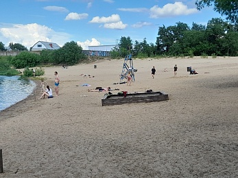 В Рязани проинспектировали пляж на Борковском карьере
