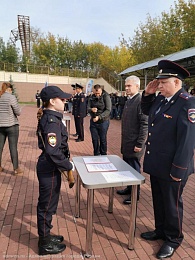 В Рязани присягу приняли 85 первокурсников Рязанского филиала Московского университета МВД