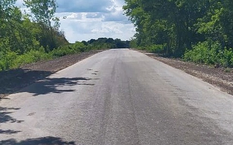 В Ухоловском округе досрочно отремонтировали дорогу к воинскому мемориалу