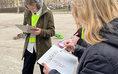 Автоинспекторы провели необычный математический урок для школьников в Рязани 