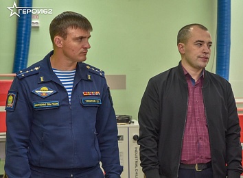 Три ветерана СВО посетили Центр поддержки одарённых детей в Рязани