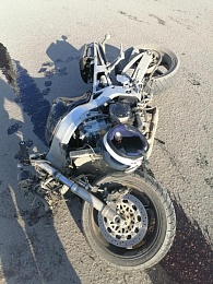 Мотоциклист и его пассажир пострадали в ДТП на проезде Яблочкова в Рязани 