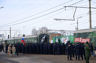 В Рязани встретили поезд «Сила в правде»