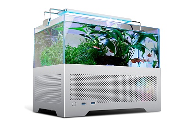 В Китае разработали компьютер со встроенным аквариумом