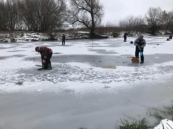 Рязанцев предупредили об опасности выхода на лёд