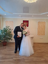 Рязанский ЗАГС показал фото свадеб сентября-2024