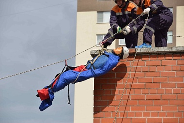 В Рязани в перинатальном центре прошли пожарные учения