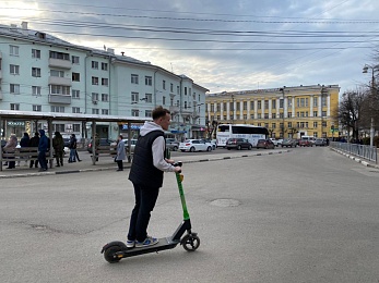 В Рязани начался сезон велосипедов и самокатов