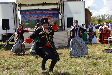 В Скопинском районе впервые прошёл фестиваль «Казачья засека»