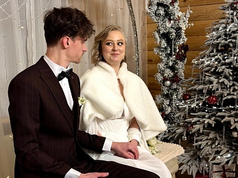 С Дедом Морозом и на льду: самые оригинальные рязанские свадьбы декабря