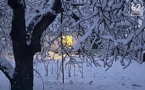 В Скопинском округе снегом отрезало четыре села