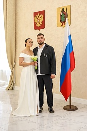 Огненные пары августа: Рязанский ЗАГС показал фото свадеб 