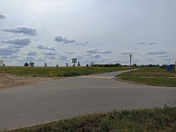 В Рыбном заметили пешеходный переход, ведущий в поле