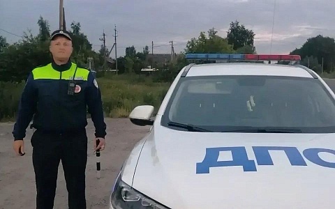 Инспекторы ДПС сопроводили роженицу в Рязанский перинатальный центр 