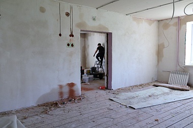 Мэр Рязани показал ход ремонта в детсаду № 20 на улице Павлова