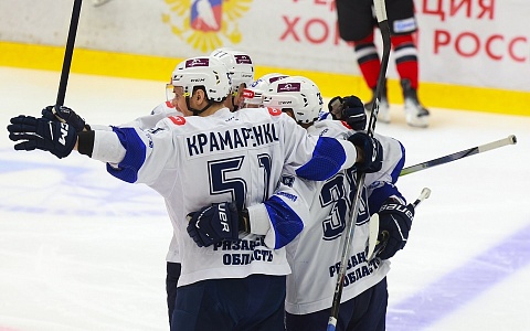 ХК «Рязань-ВДВ» начал 1/4 плей-офф ВХЛ с победы