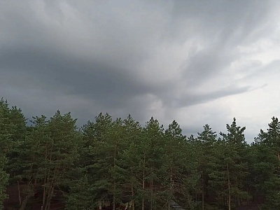 МЧС предупреждает о приближении грозы