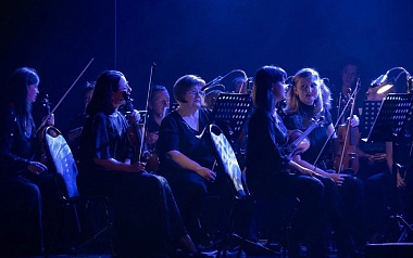 В Рязанской области оркестр сыграл концерт «Русская зима»