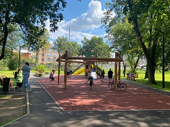 В Рязани завершился новый этап благоустройства Новопавловской рощи