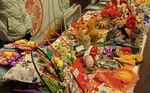 В рязанском храме прошла благотворительная ярмарка